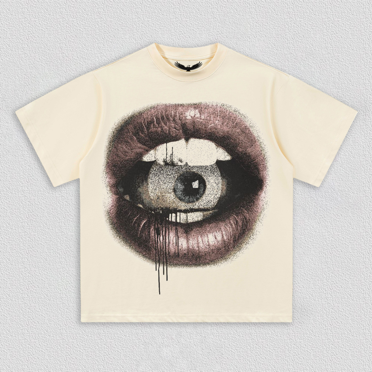 Lips and Eyes Illusion T-Shirt