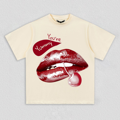 Cherry Lip Language T-Shirt