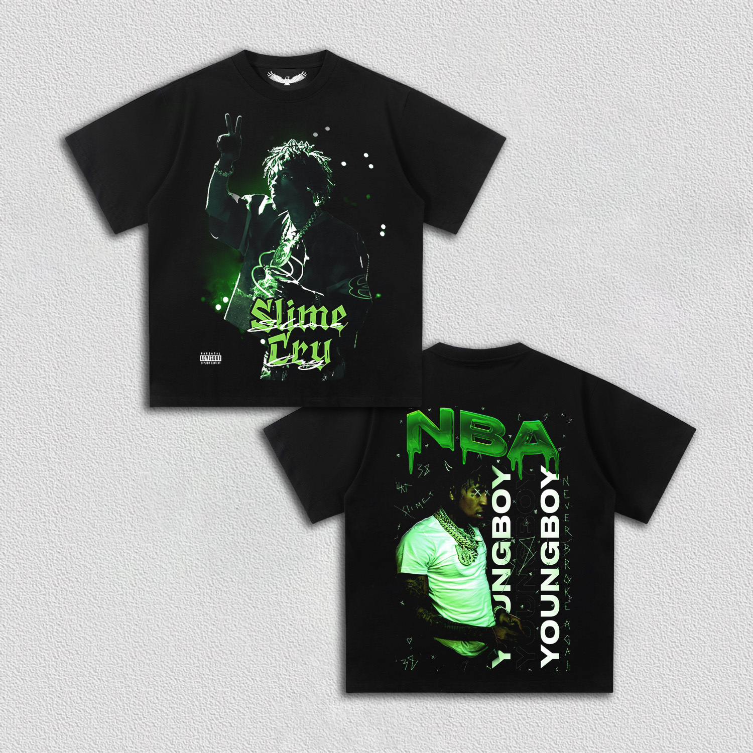 NBA Yuongboy & SLIME CRY TEE 5.0