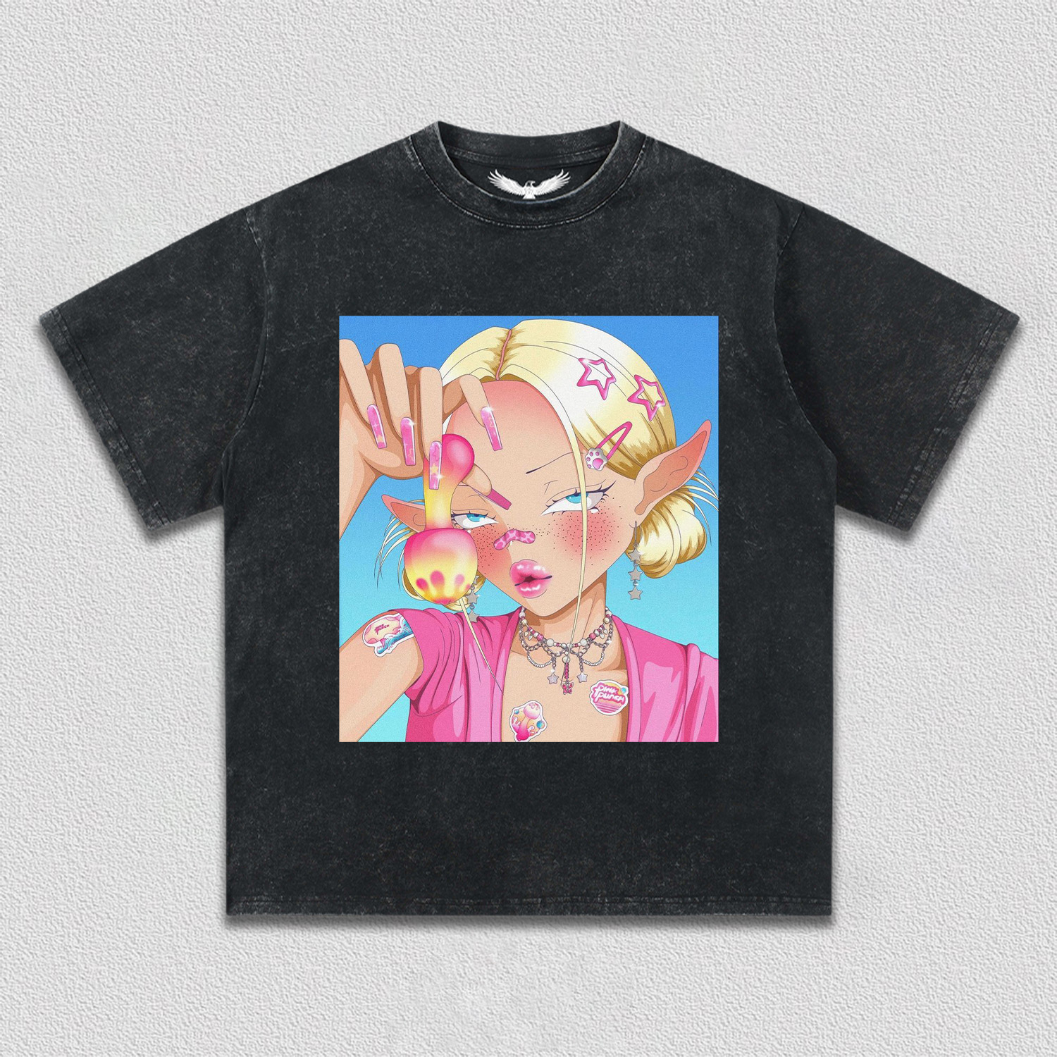 pink girl   TEE