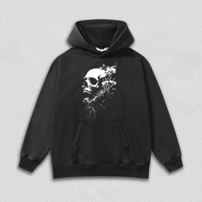 Skull and Flower T-Shirt