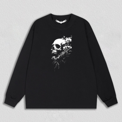 Skull and Flower T-Shirt