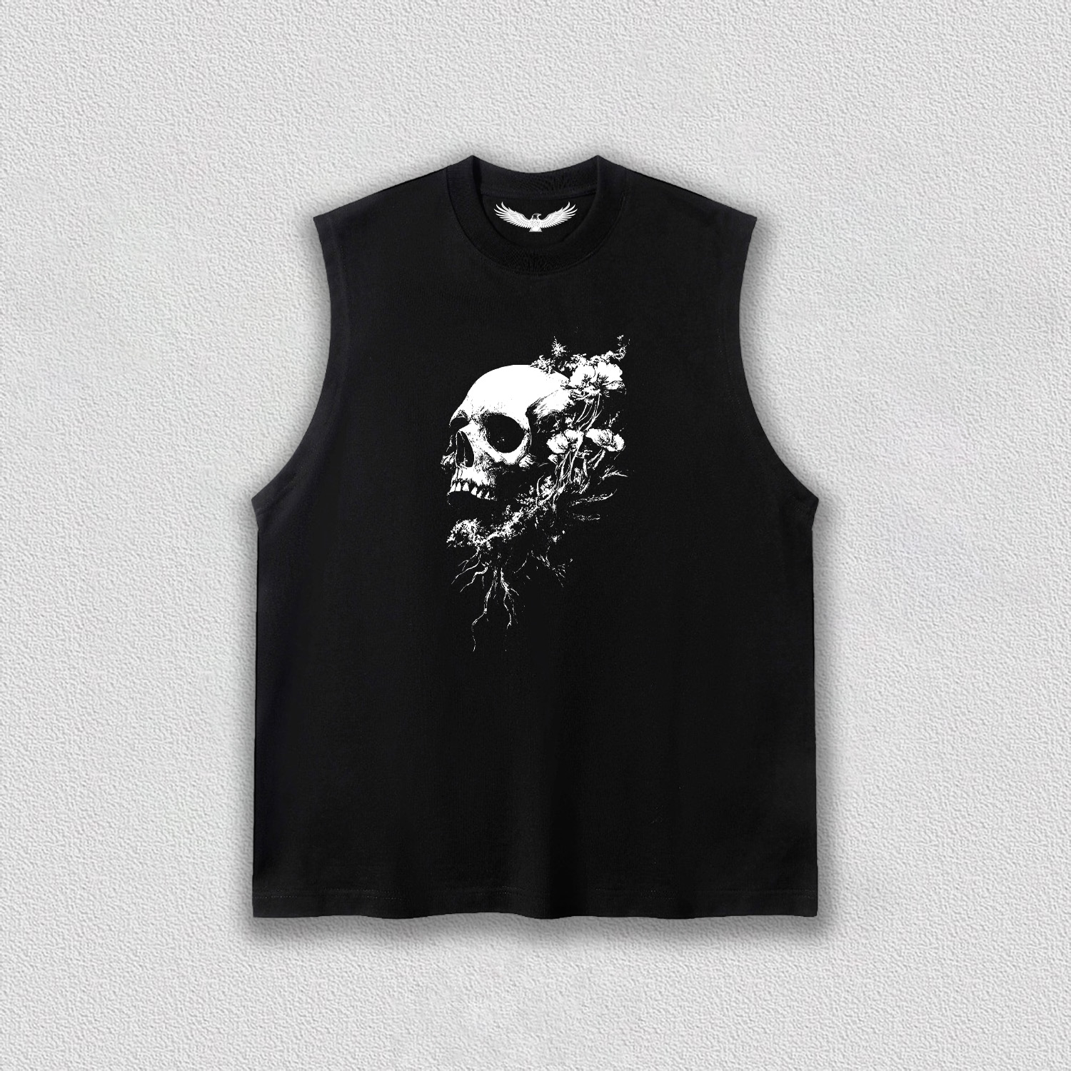 Skull and Flower T-Shirt