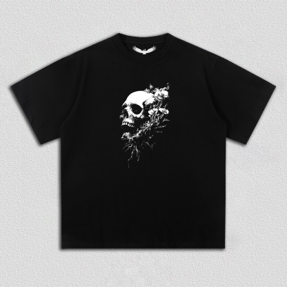 Skull and Flower T-Shirt