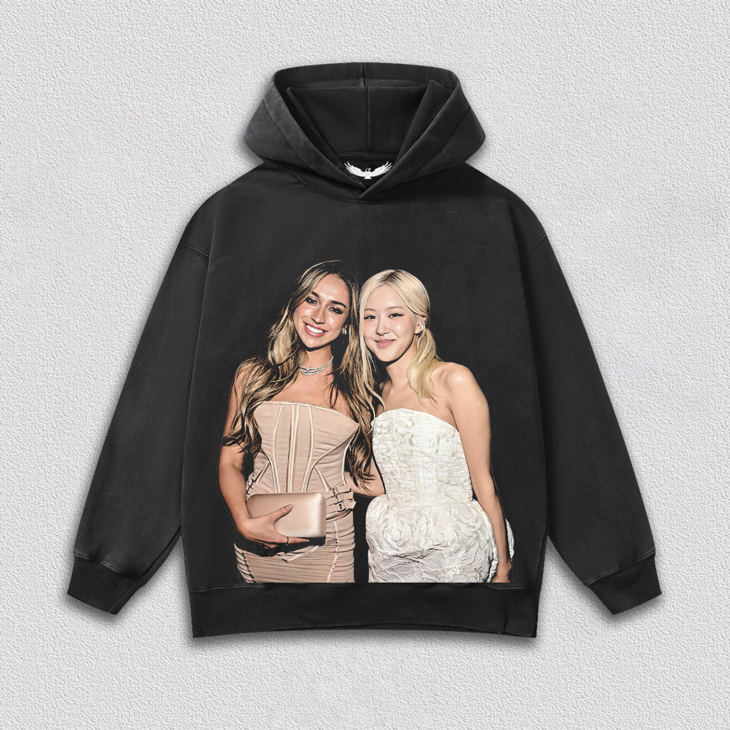 TATE MCRAE and rose tee