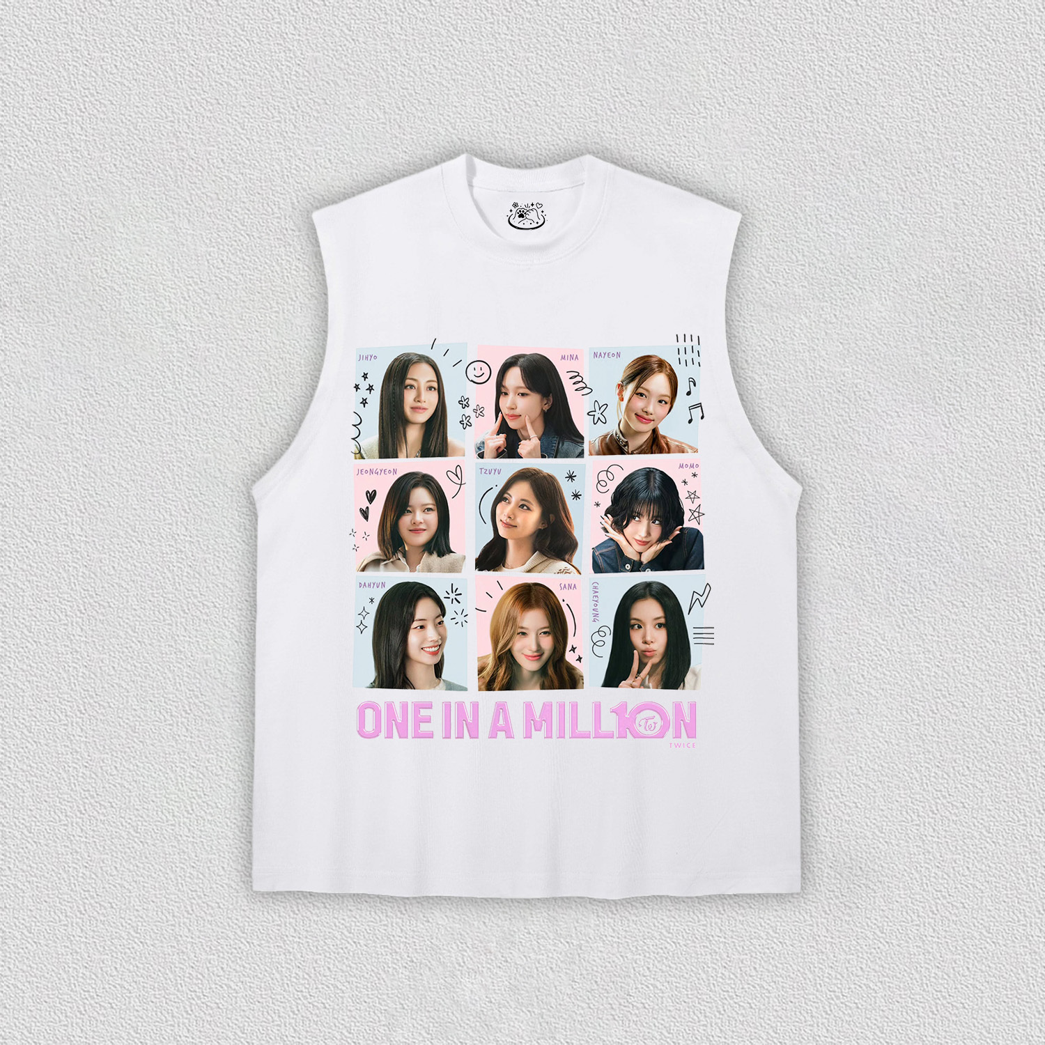 TWICE ONE IN A MILL10N TEE