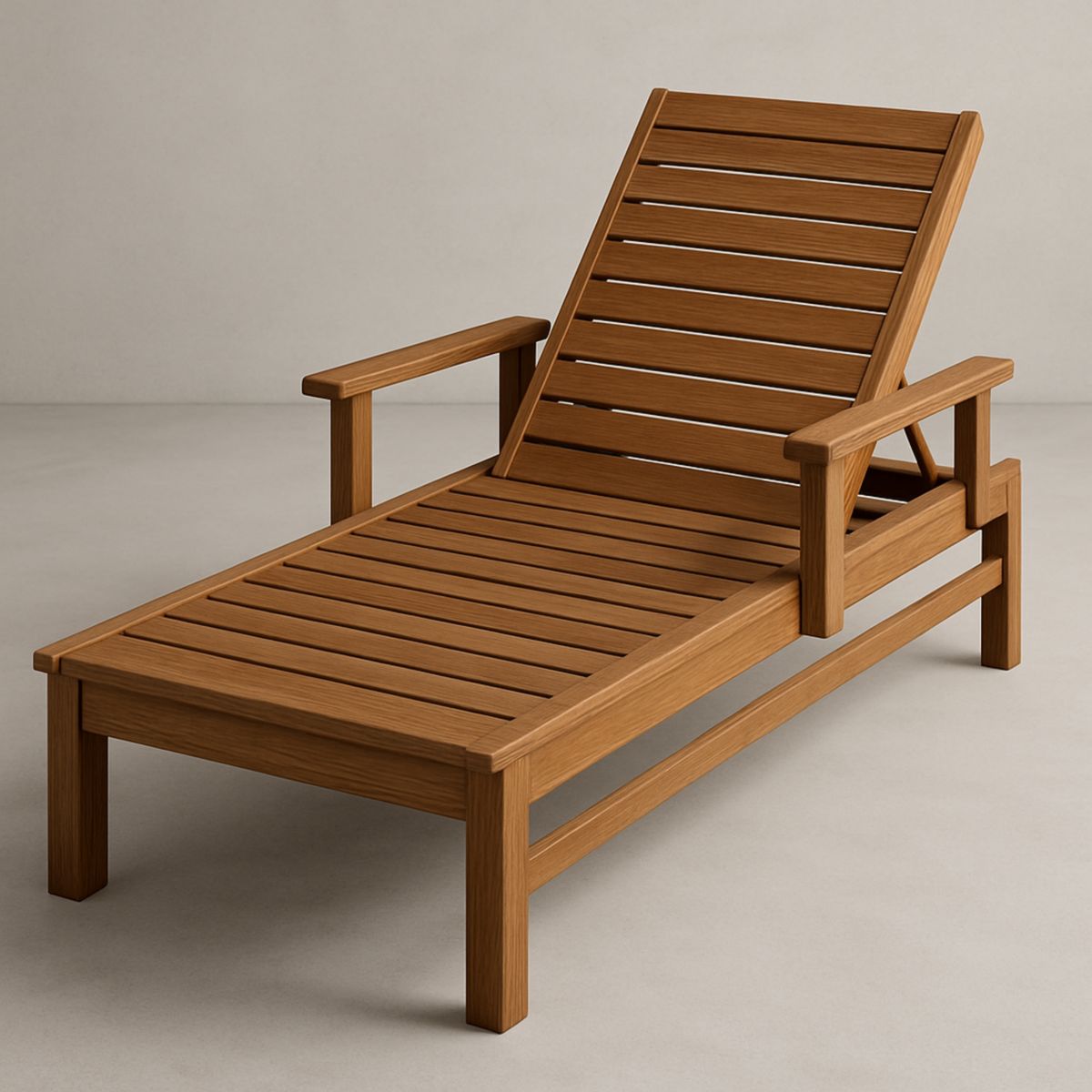 Ξαπλώστρα Κήπου Με Ρυθμιζόμενο Πλάτη Καφέ