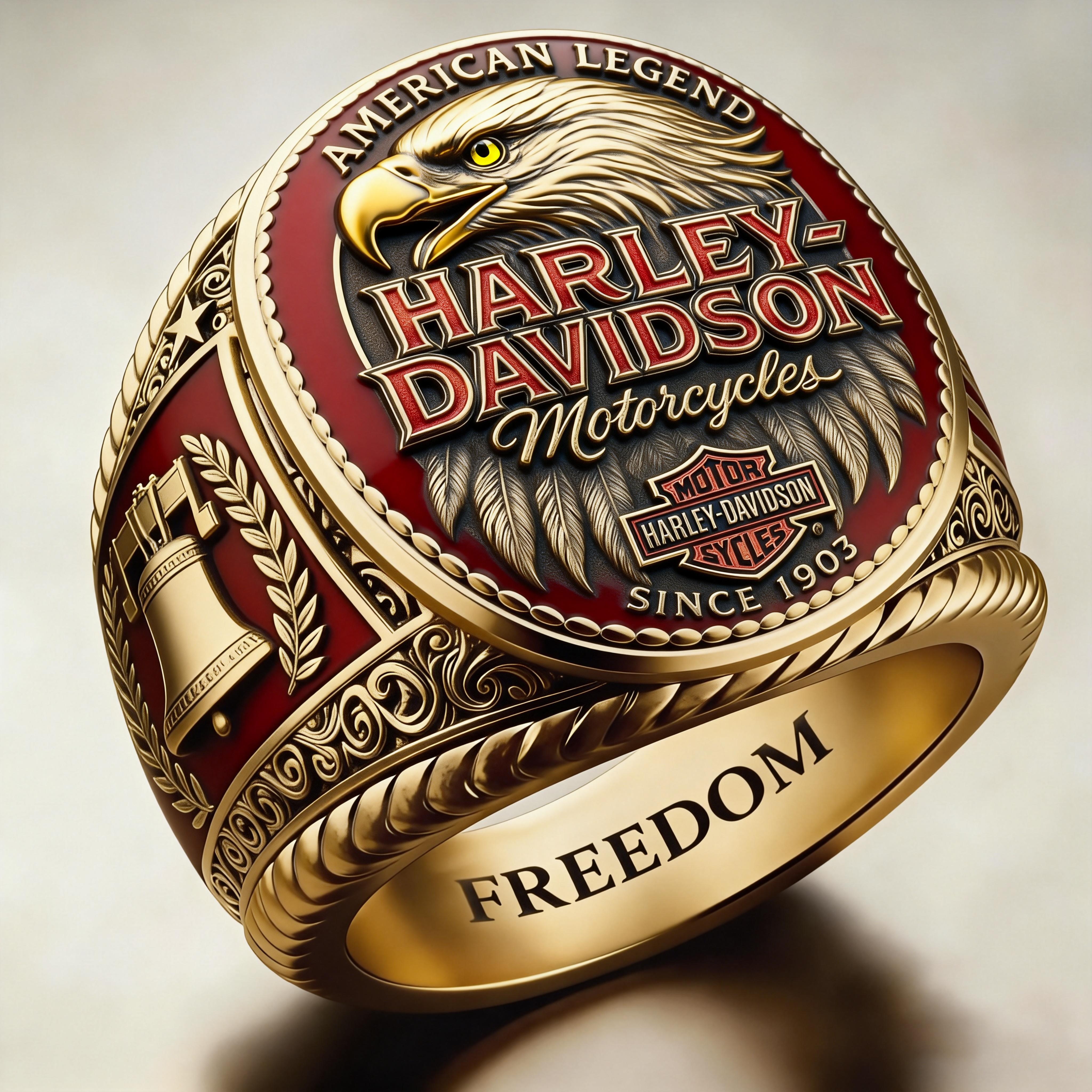 Rugged Biker Ring