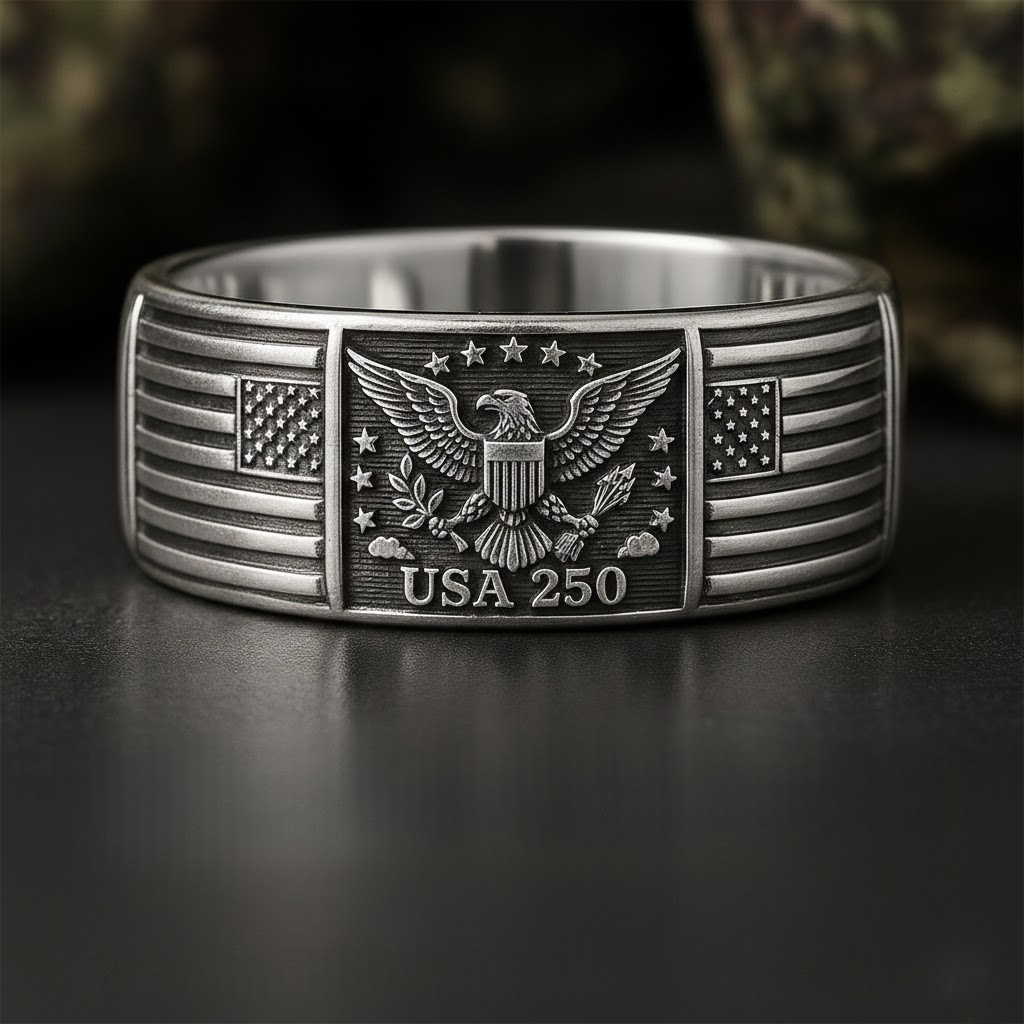 1776-2026 America Jubilee Ring