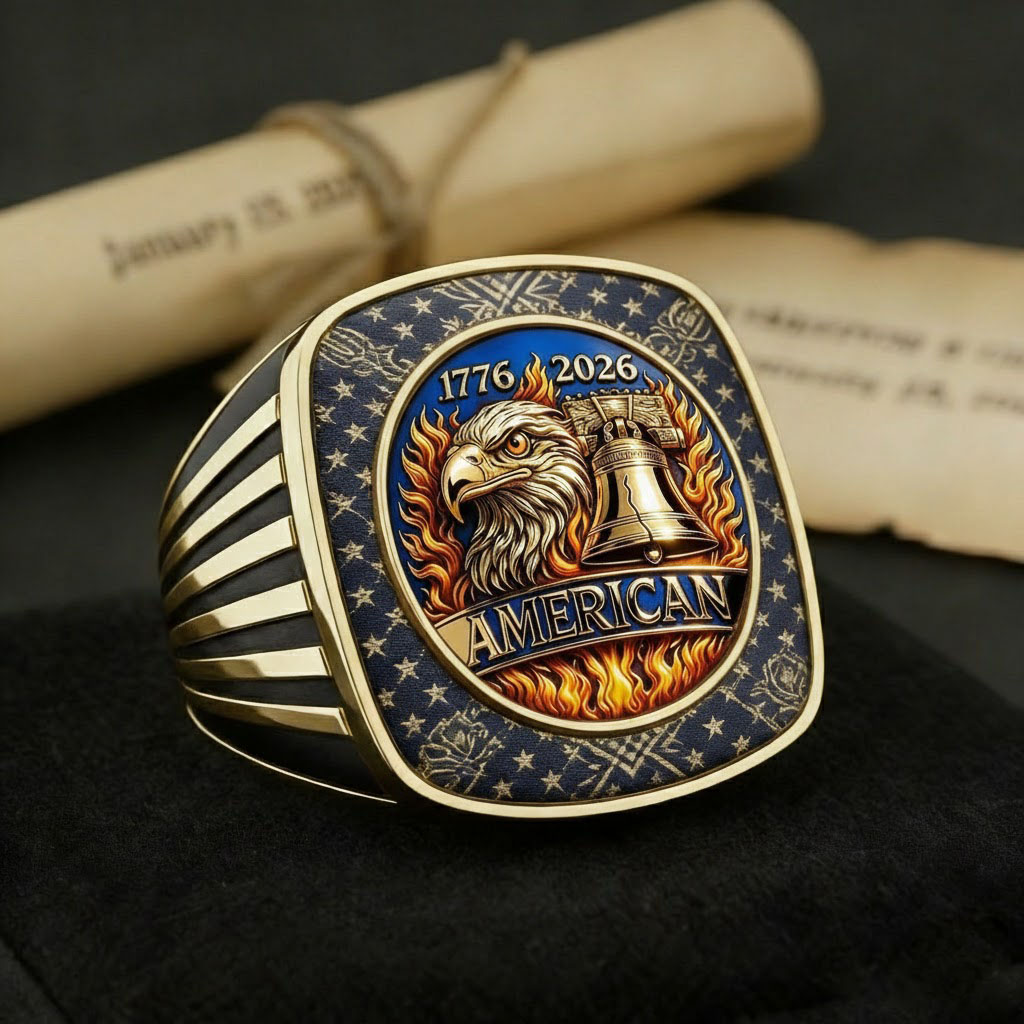 1776-2026 America Jubilee Ring