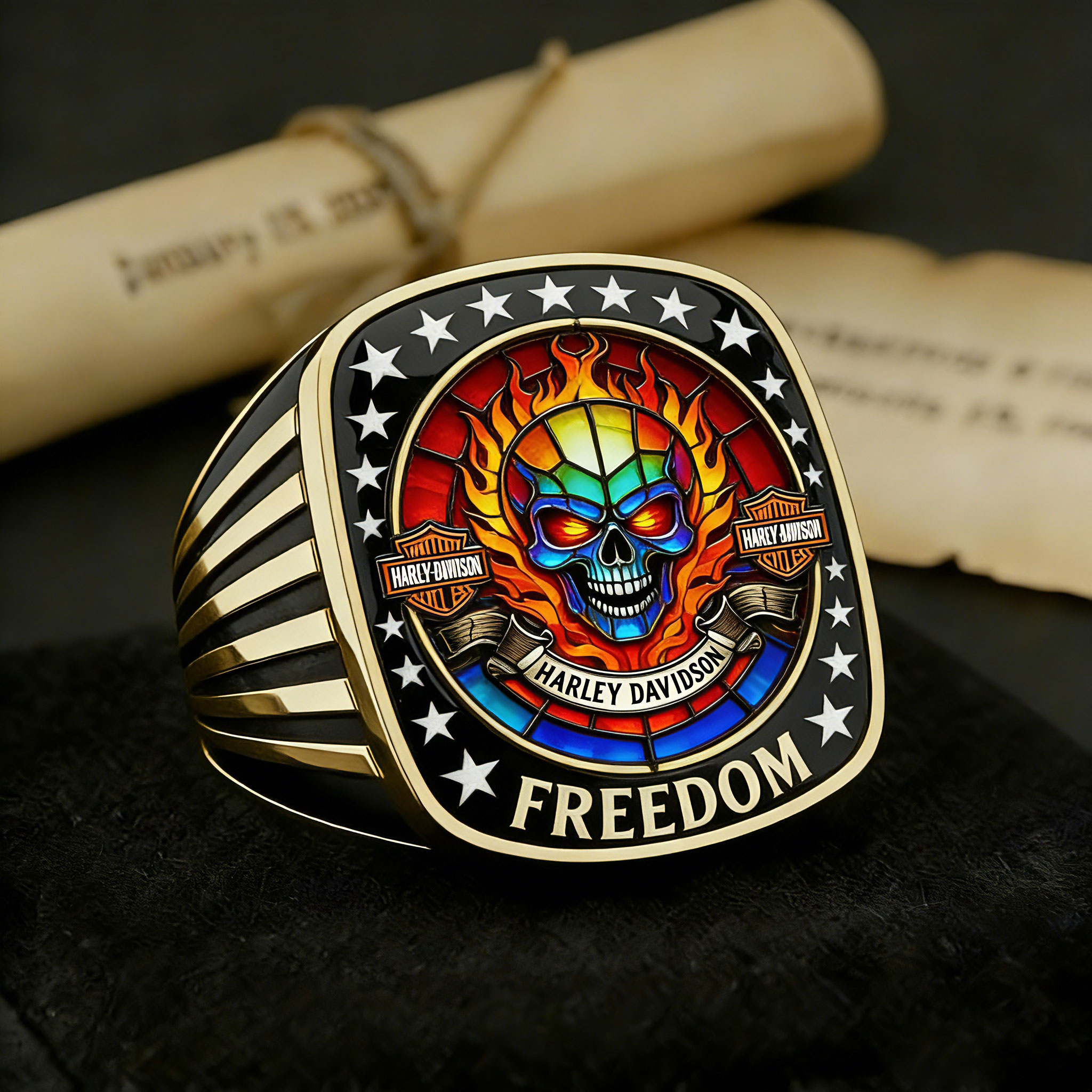 Old Fuckers Club �C Lifetime Member Ring