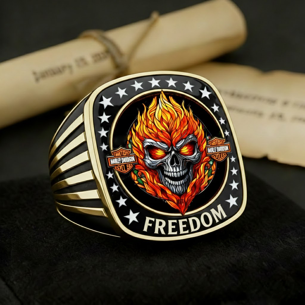 Rugged Biker Ring