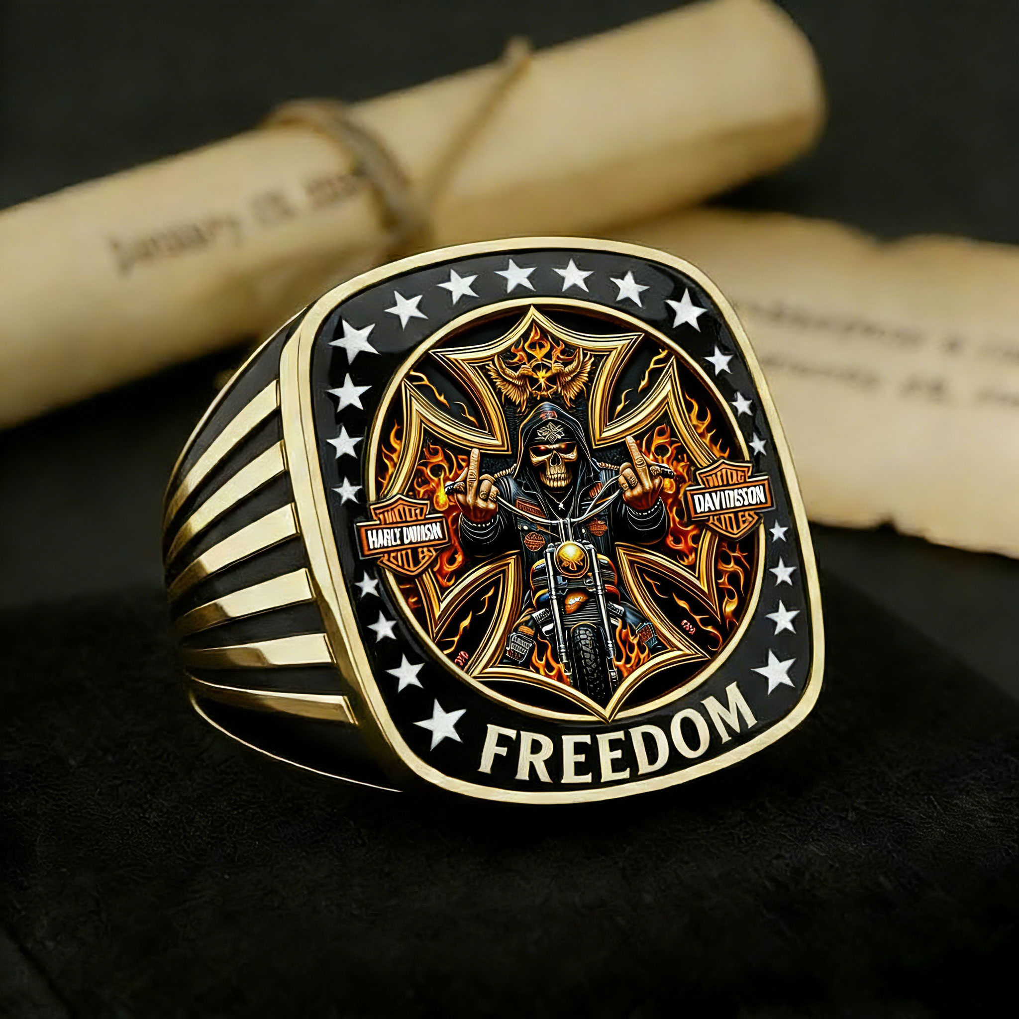 Old Fuckers Club �C Lifetime Member Ring
