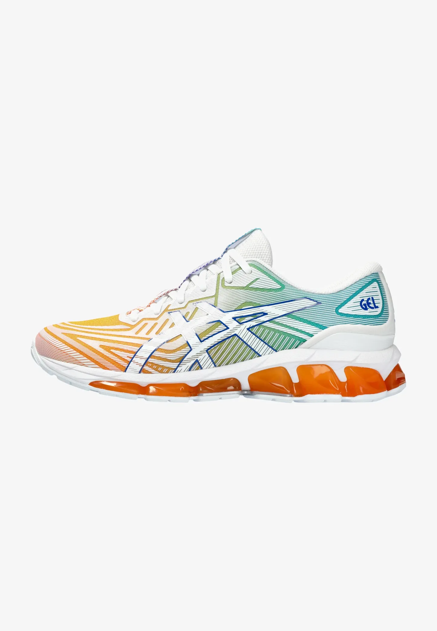 GEL-QUANTUM 360 VII - Baskets basses - white bengal orange