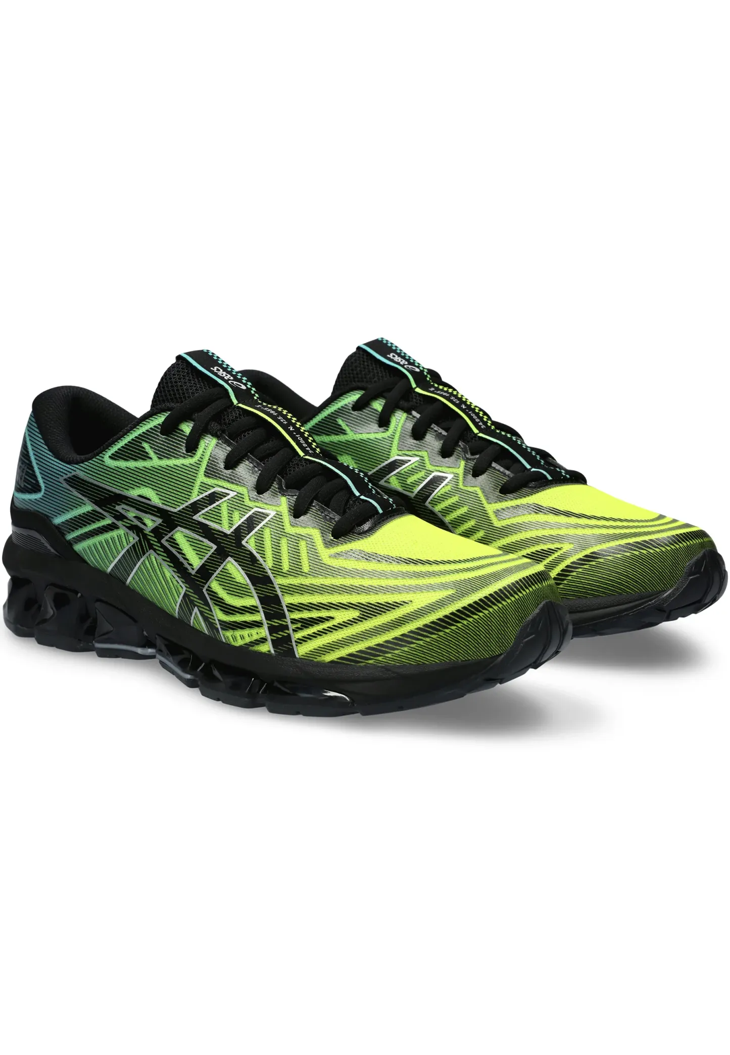 GEL-QUANTUM 360 VII - Baskets basses - black safety yellow