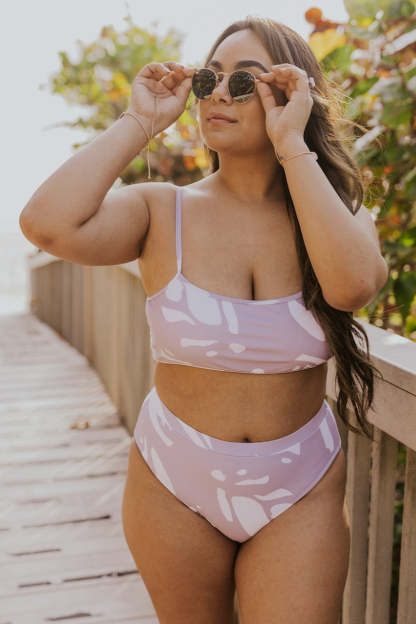 Riptide Paintbrush Swim Top