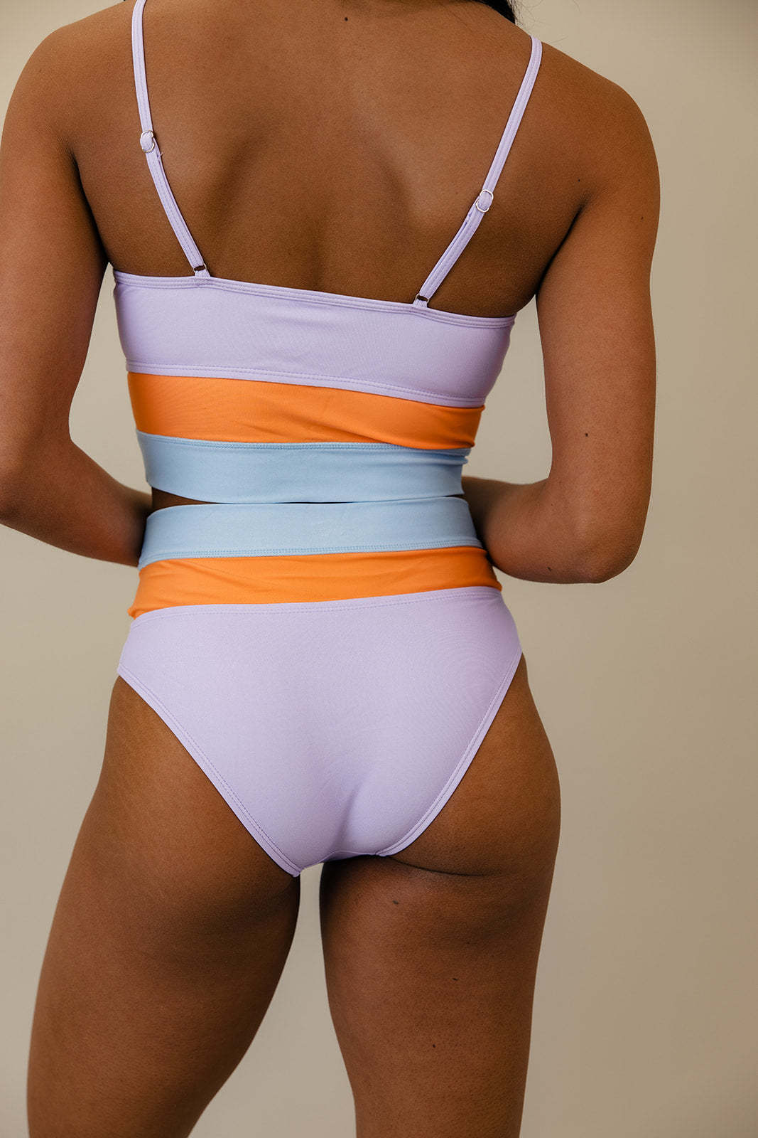 Sunset Sail Colorblock Bikini Bottom