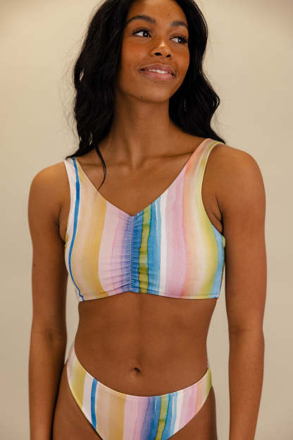 Flat Rib Saltwater 4-Way Bralette