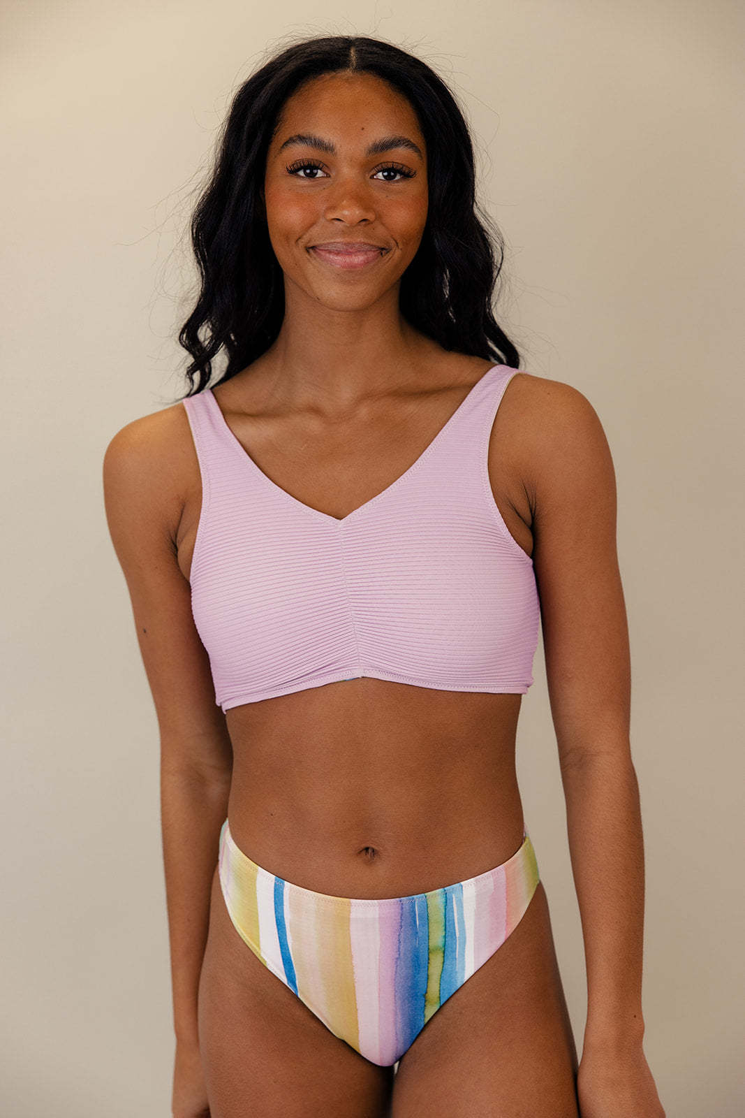 Flat Rib Saltwater 4-Way Bralette