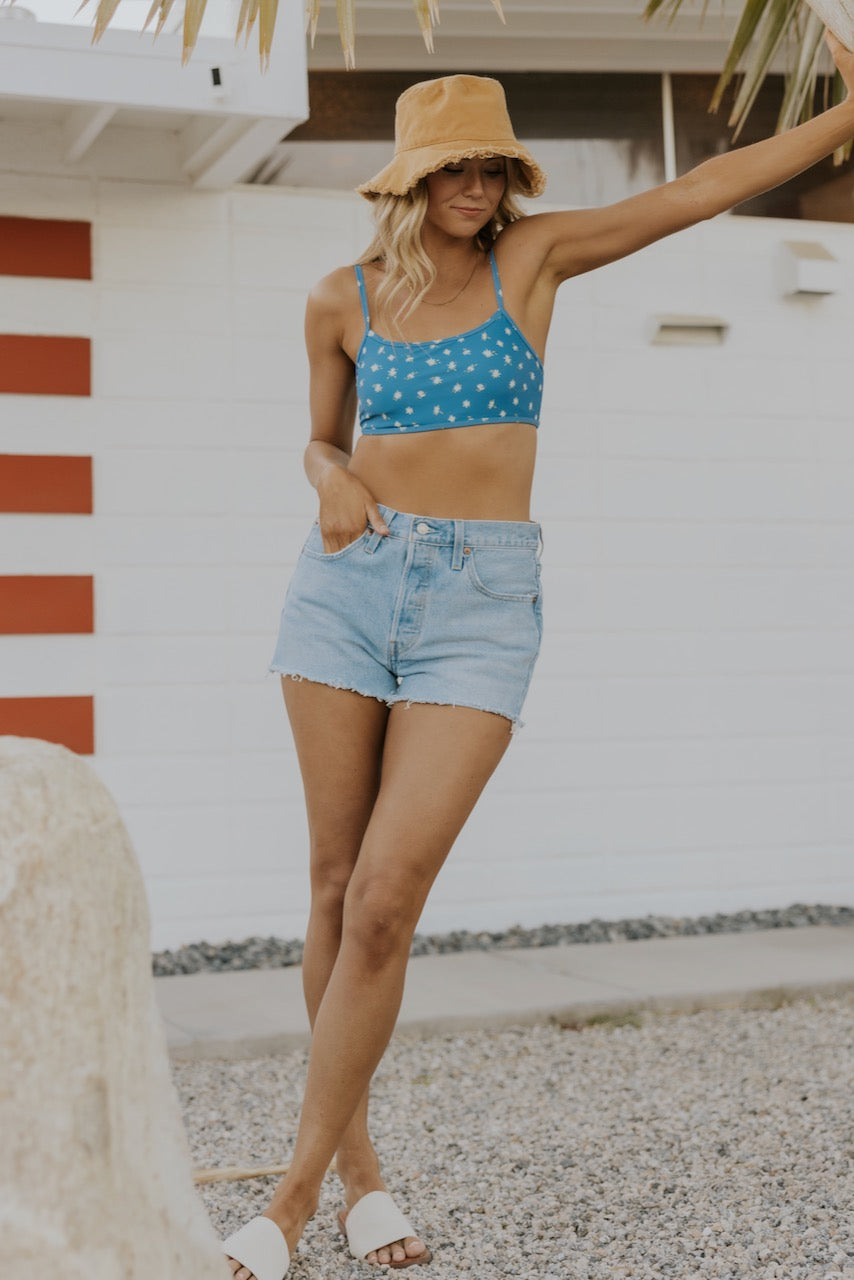 The Everyday Daisy Ruched Swim Bottoms