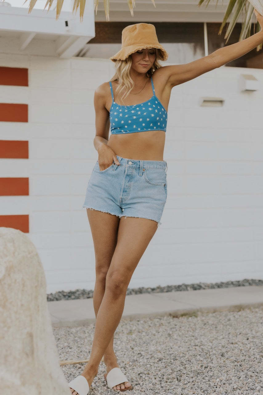 The Everyday Daisy Ruched Swim Bottoms