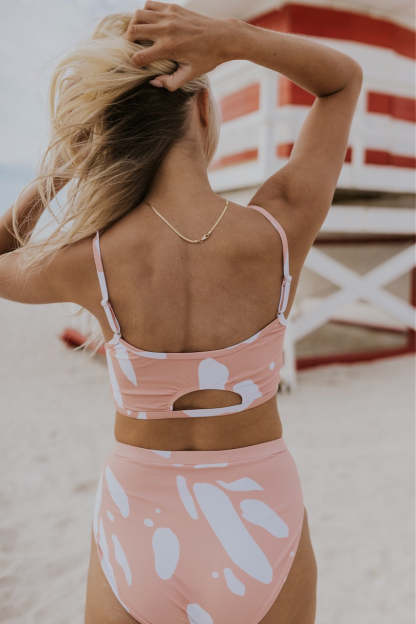 Riptide Paintbrush Swim Top