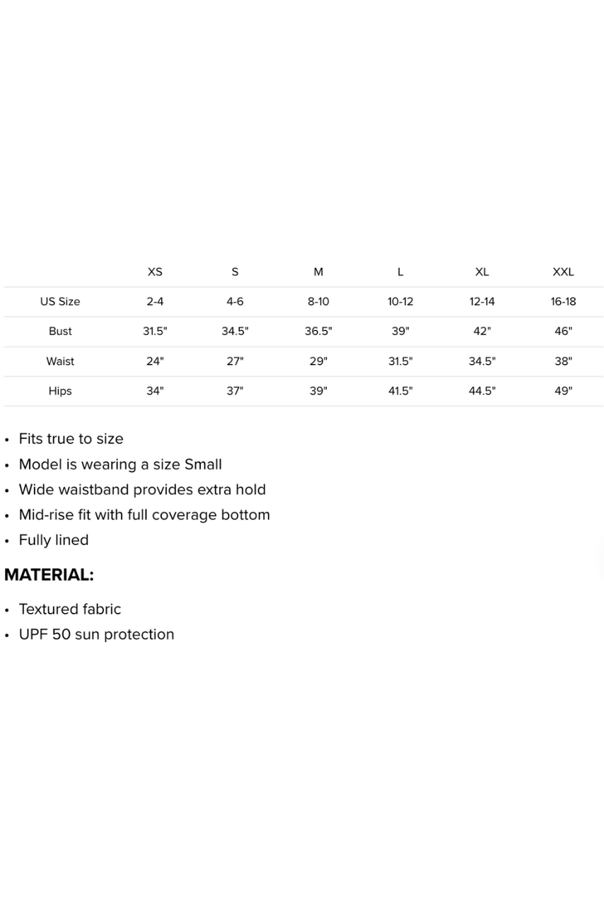 Alana Textured Mid Rise Bottom