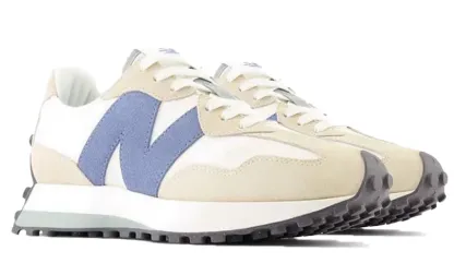 Nethew baltheance 327 White Logo Blue Woman