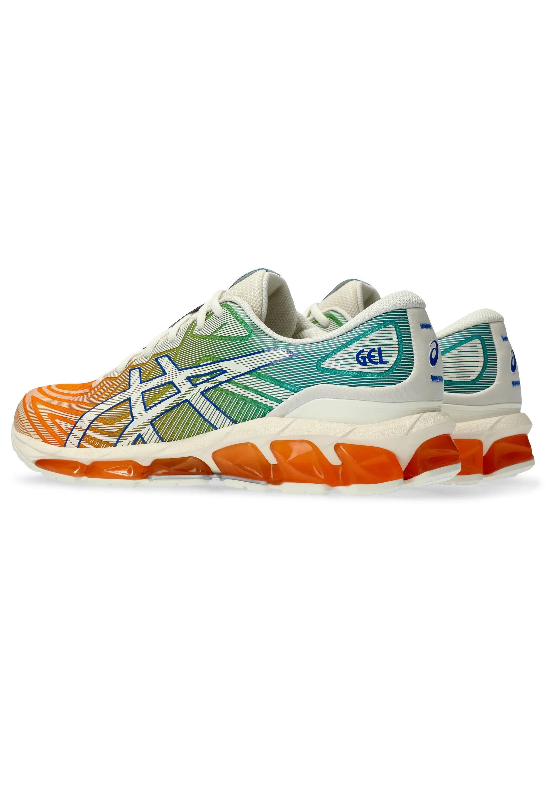 GEL-QUANTUM 360 VII - Baskets basses - white bengal orange