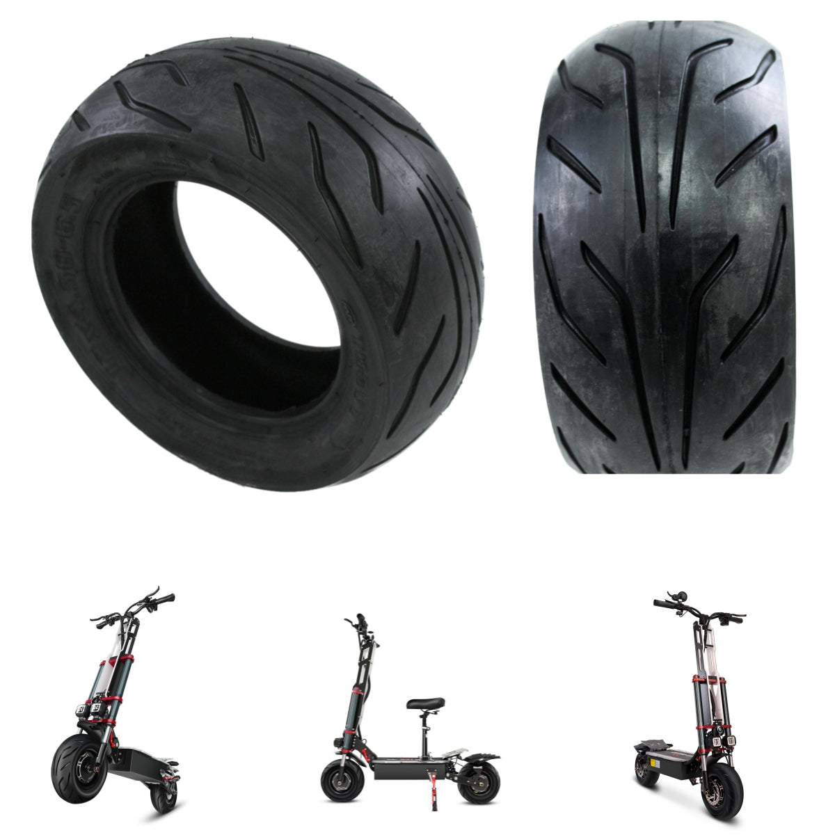 Tifgalop® K8/CL7 Scooter 12-inch street tires-Tifgalop