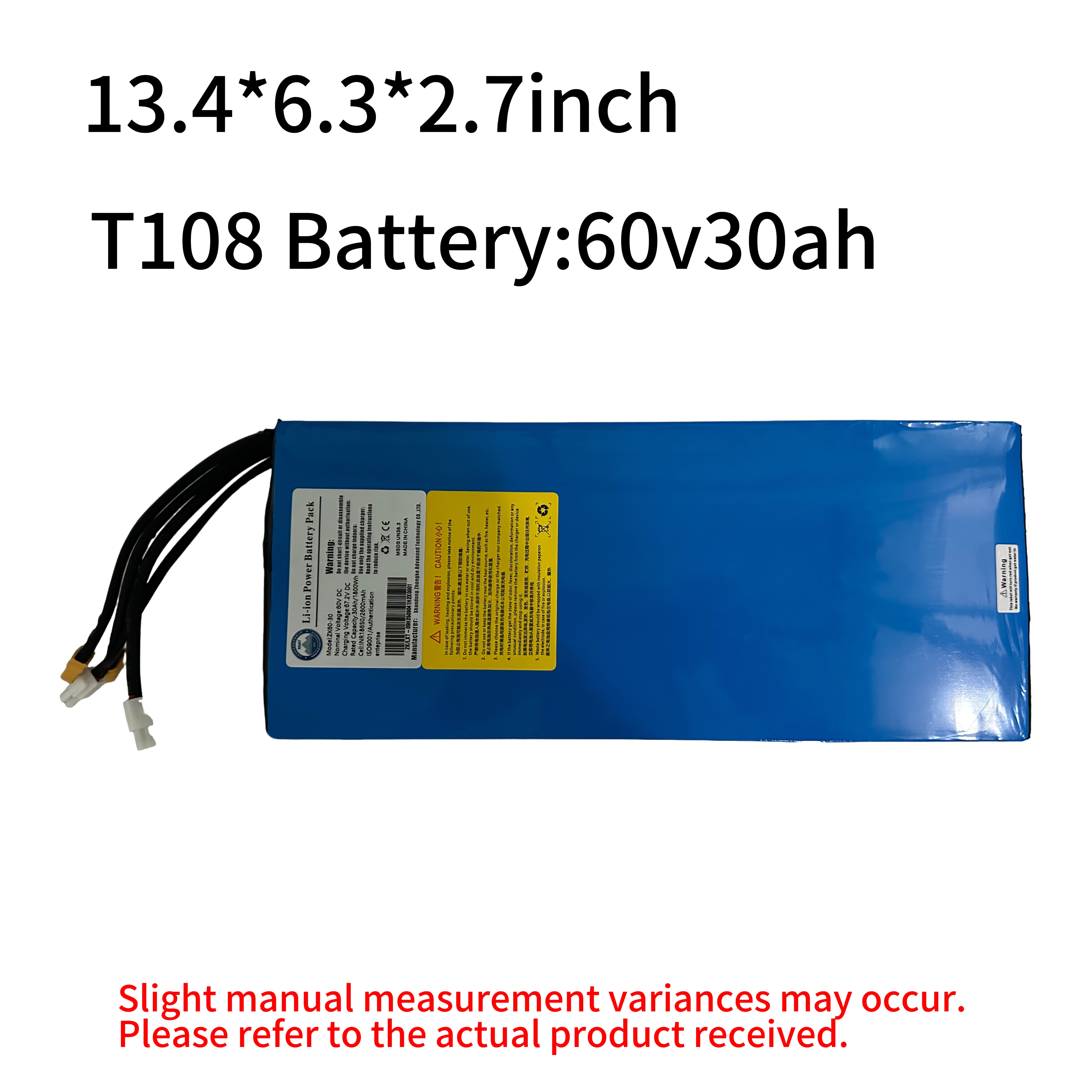 Tifgalop® Scooter T108 Battery 60V30AH-Tifgalop