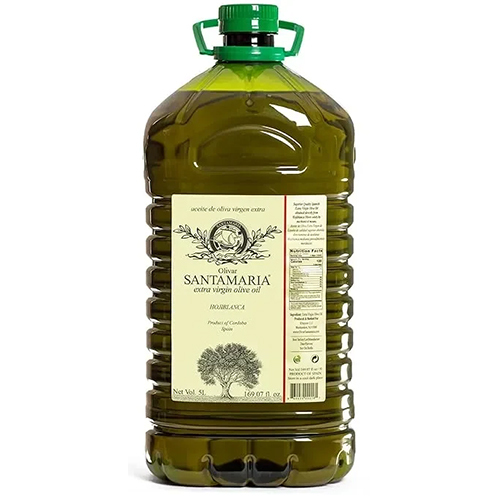 Olivar Santamaria | Aceite de Oliva Virgen Extra | Variedad Hojiblanca Premium | Primera presión en frío | España | Alto contenido en polifenoles | Ideal para aderezos de ensaladas, cocinar, freír y marinar | 5 litros (2 unidades)
