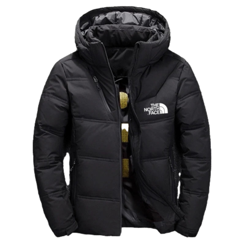 The Nokdjrth Face-Vanguard Slate Hooded Jacket