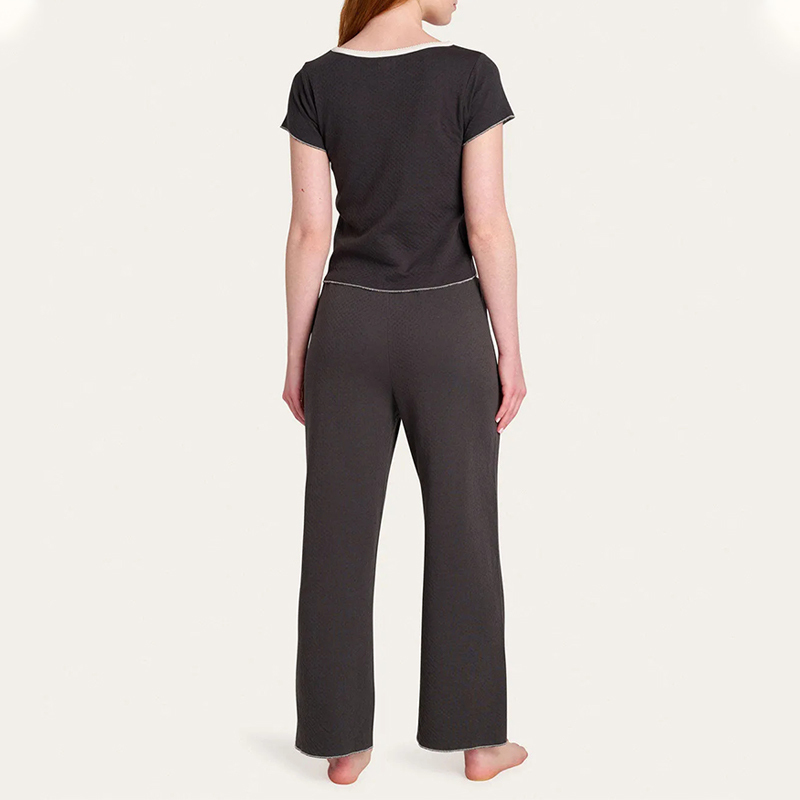 Black pajama set