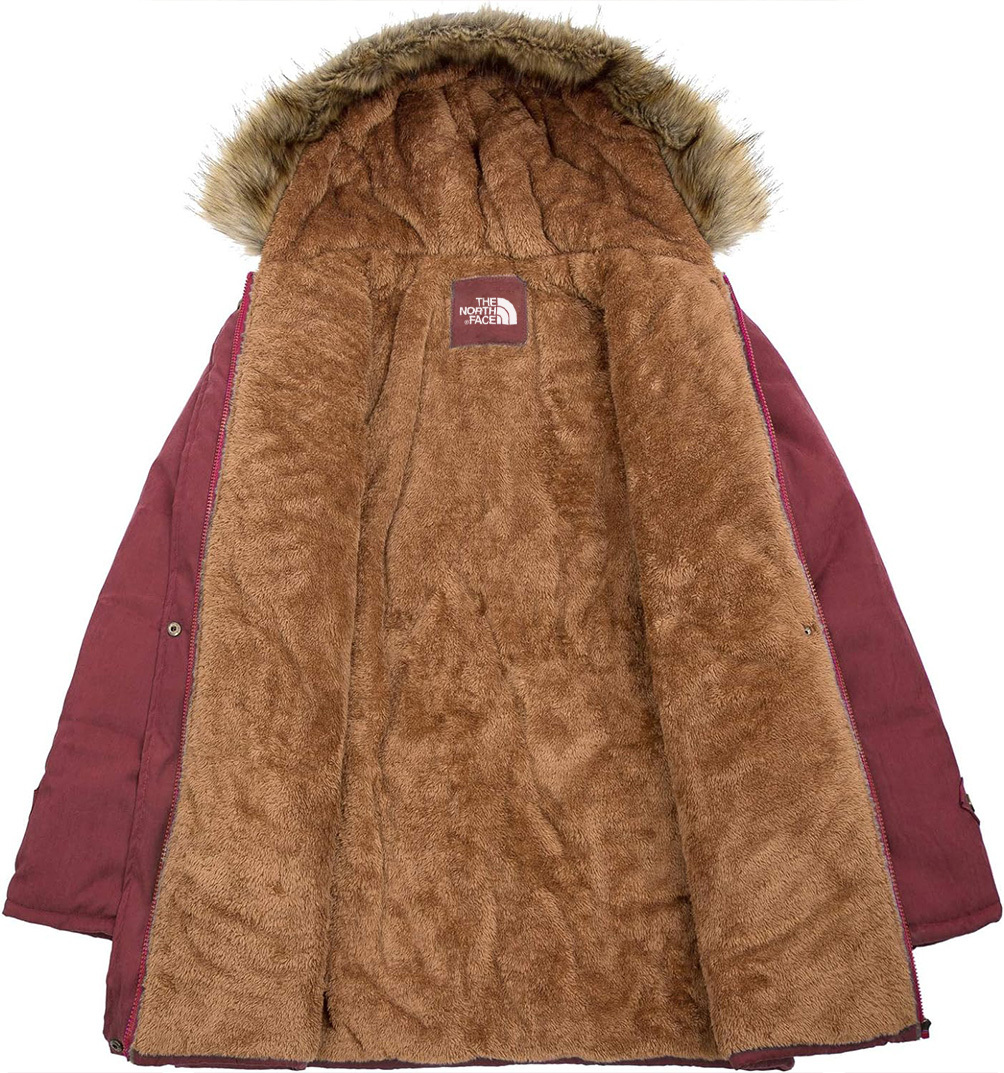The Nokdjrth Face - Parka Invernale Donna in Lana - Elegante e Caldo