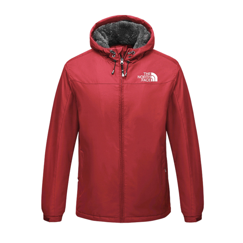 ????Windproof and waterproof jacket for men, casual sports, velvet, thickened, warm cotton clothing, mountaineering clothing