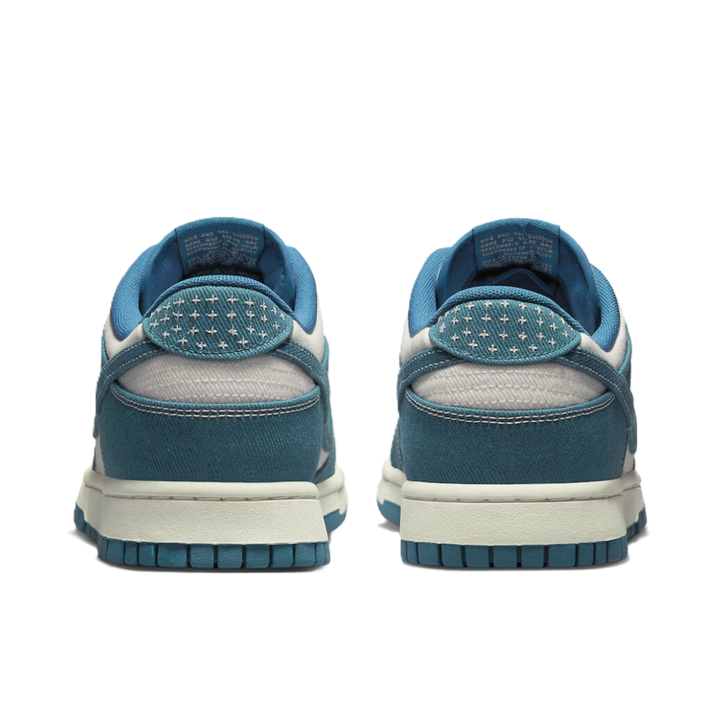 Nikdjke Dunk Low Industrial Blue Sashiko