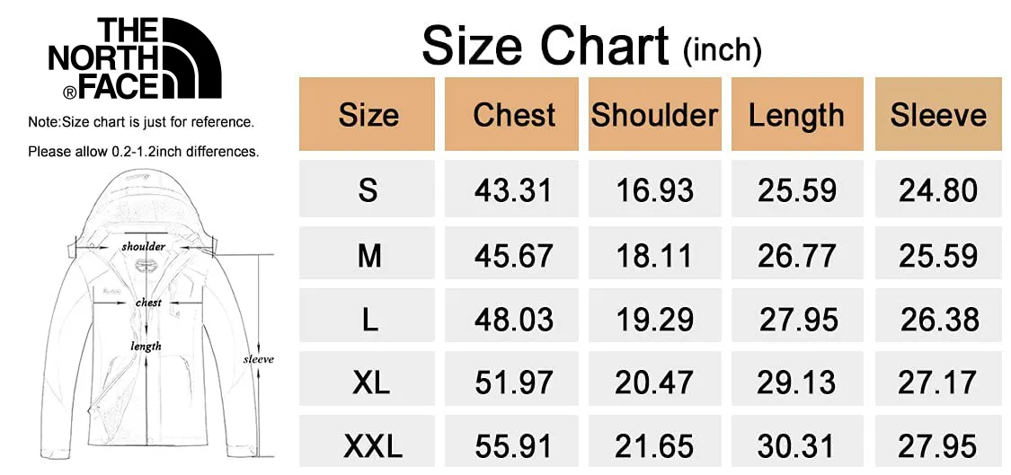 The Nokdjrth Face-Women's Waterproof Ski Jacket