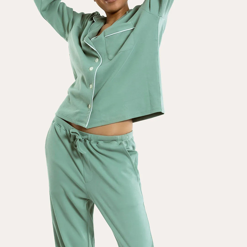 Light green pajamas