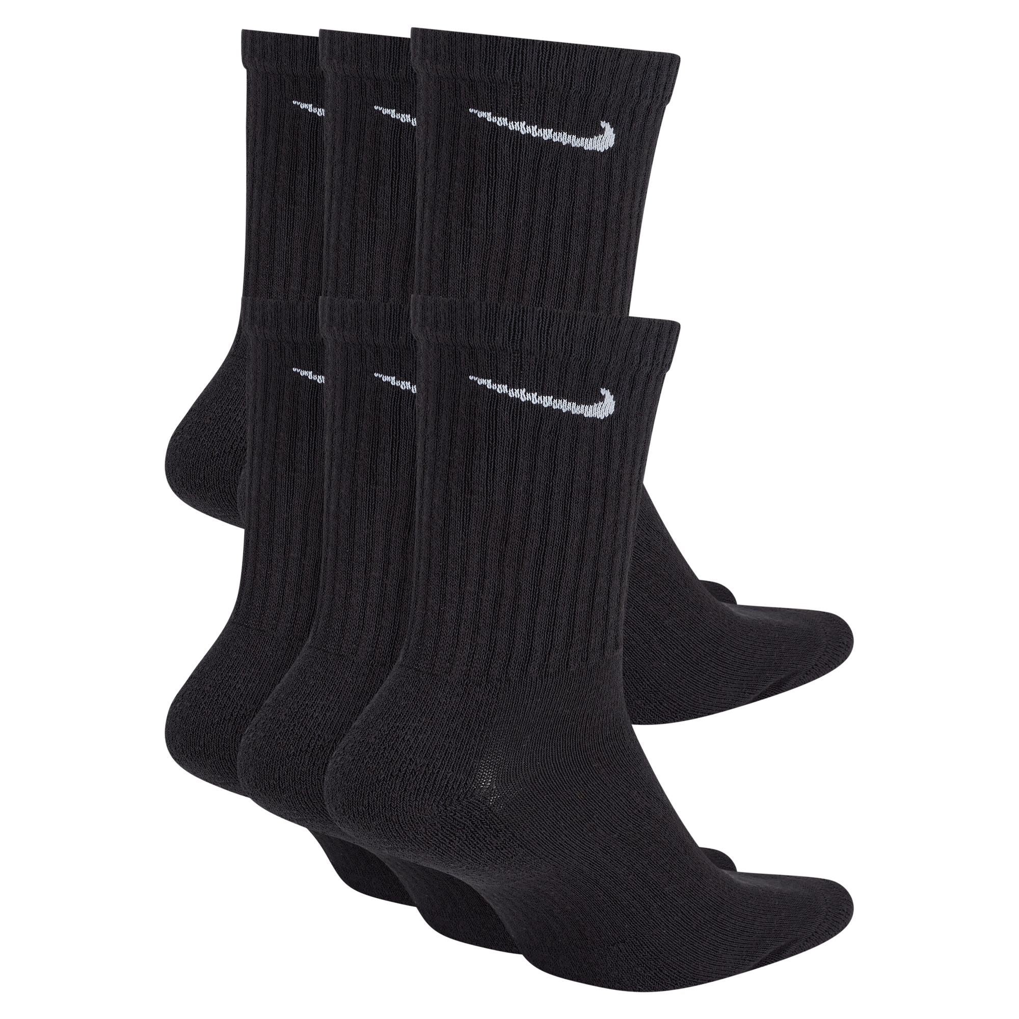 Nkhjgike Everyday Cushioned Crew Socks (2 Pair)