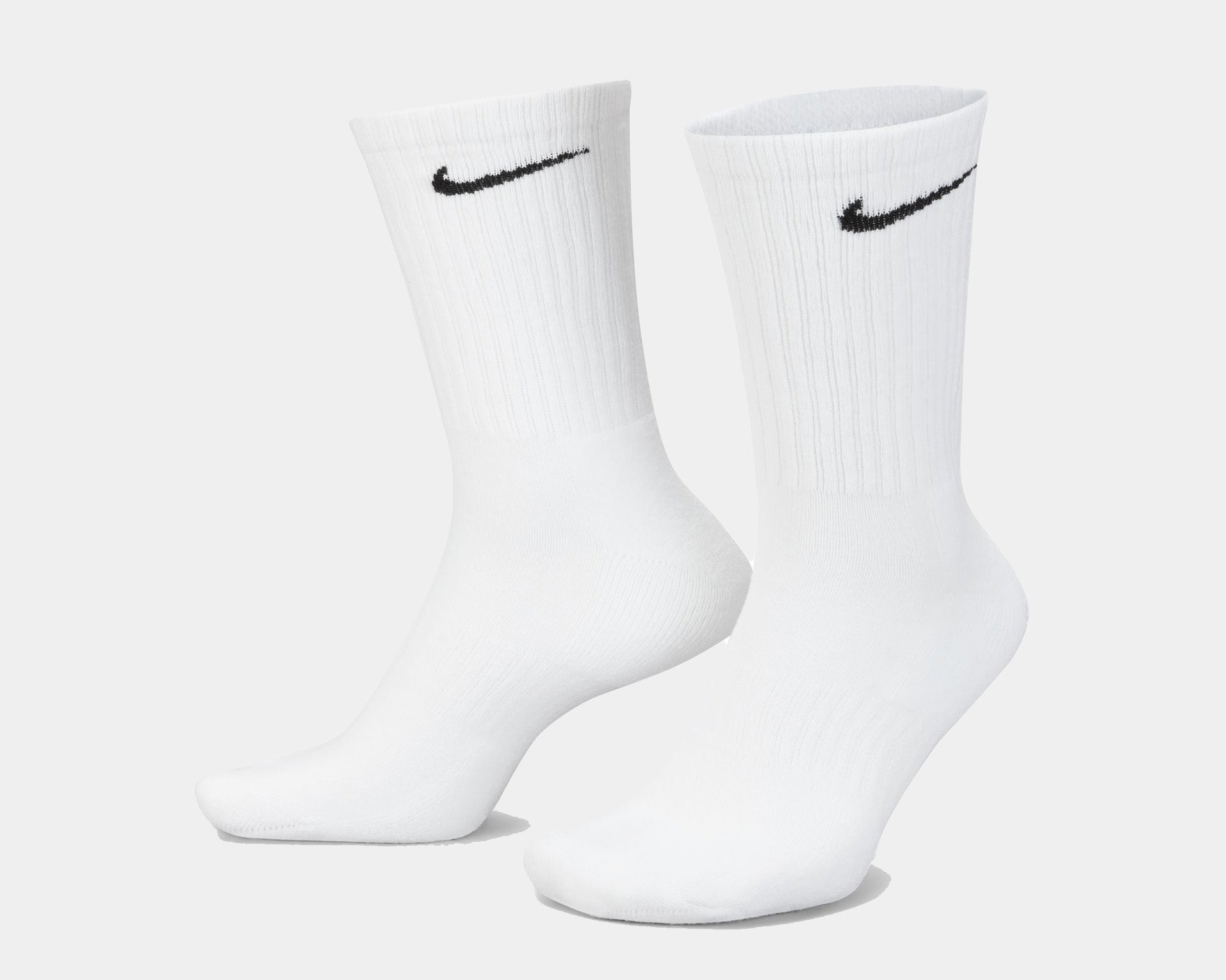 Nkhjgike Everyday Cushioned Crew Socks (2 Pair)