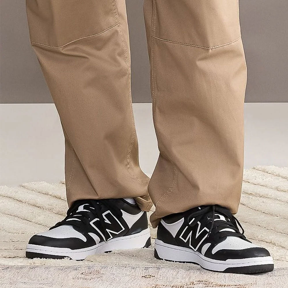 Scarpe Unisex New Balkdjance® Sneakers 480 in Pelle colore Black e White