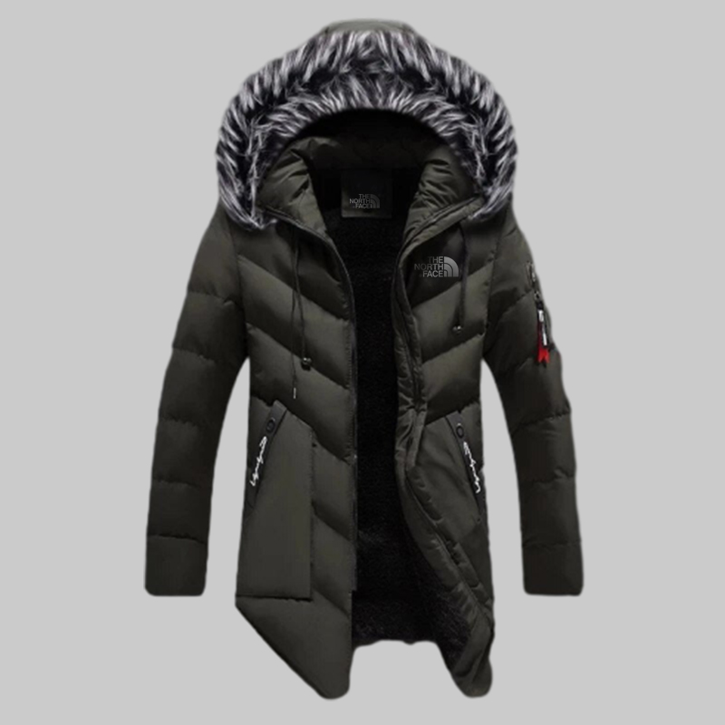 TNF®-Elegante e calda giacca lunga da uomo