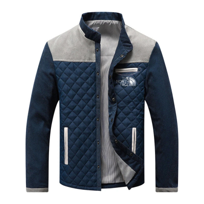 Giacca casual con bottoni e colletto rialzato da uomo The Nokdjrth Face