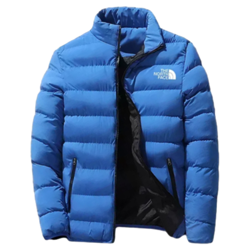 The Nokdjrth Face-Giacca in piumino nera tecnologica da uomo