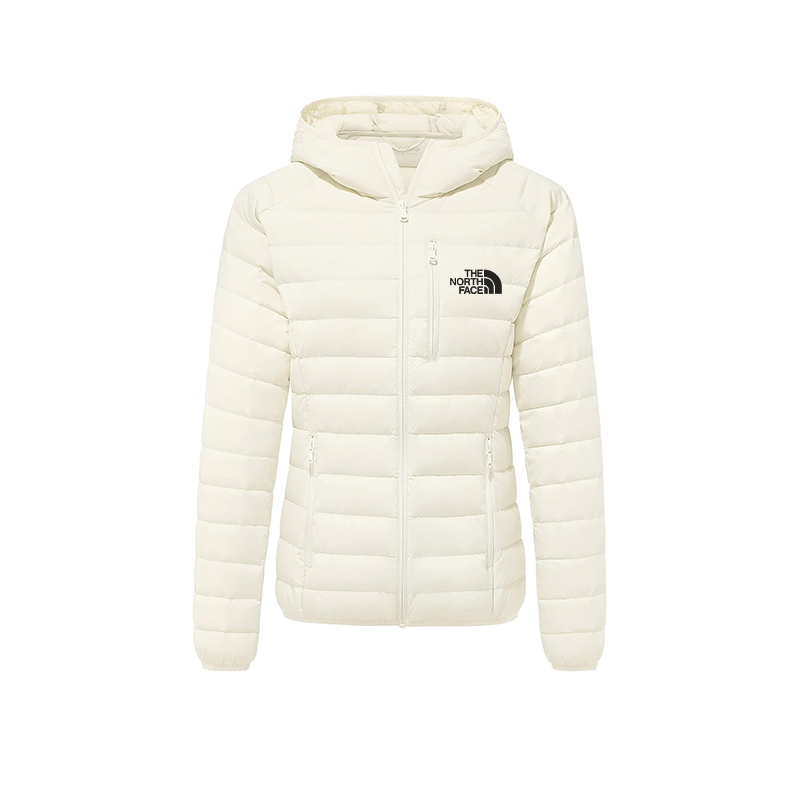 2025 TNF® Giacca invernale leggera con cappuccio e piumino ripiegabile da donna