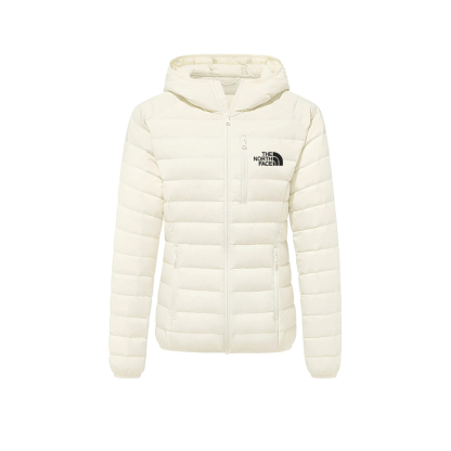 2025 TNF® Giacca invernale leggera con cappuccio e piumino ripiegabile da donna