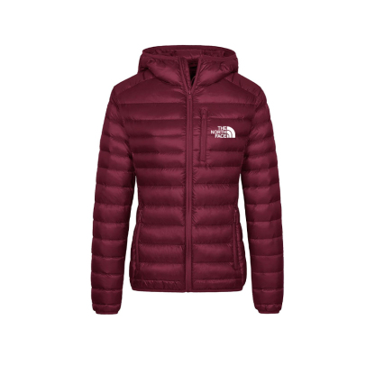 2025 TNF® Giacca invernale leggera con cappuccio e piumino ripiegabile da donna