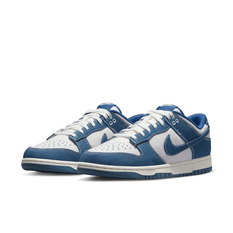 Nikdjke Dunk Low Industrial Blue Sashiko