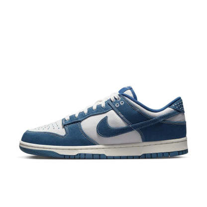 Nikdjke Dunk Low Industrial Blue Sashiko
